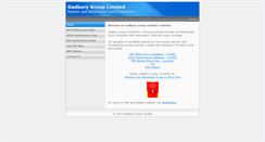 Desktop Screenshot of gadburygroup.com